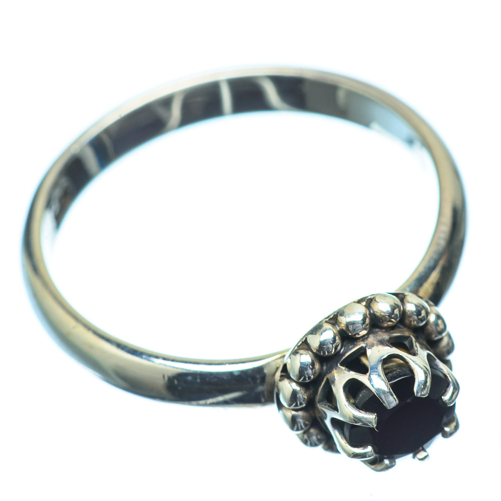 Black Onyx Rings handcrafted by Anasilvercos - RING21757
