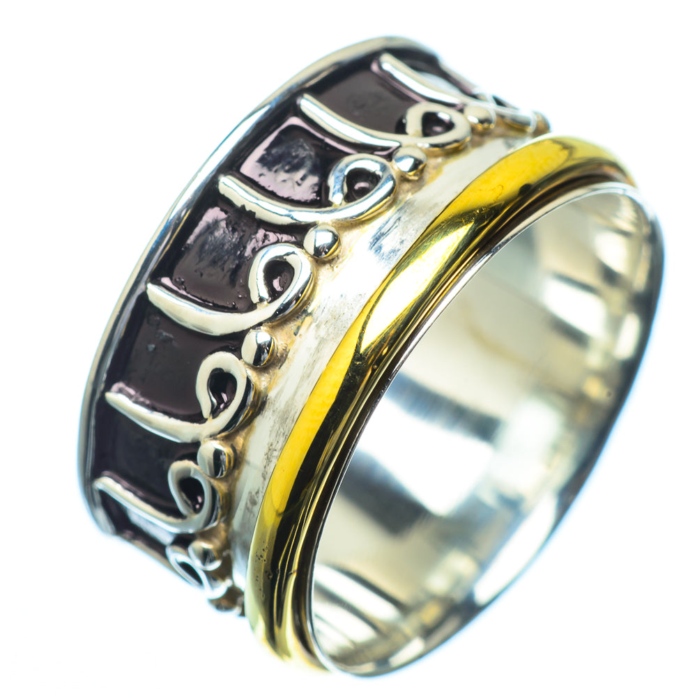 Meditation Spinner Rings handcrafted by Anasilvercos - RING21778 - Photo 2