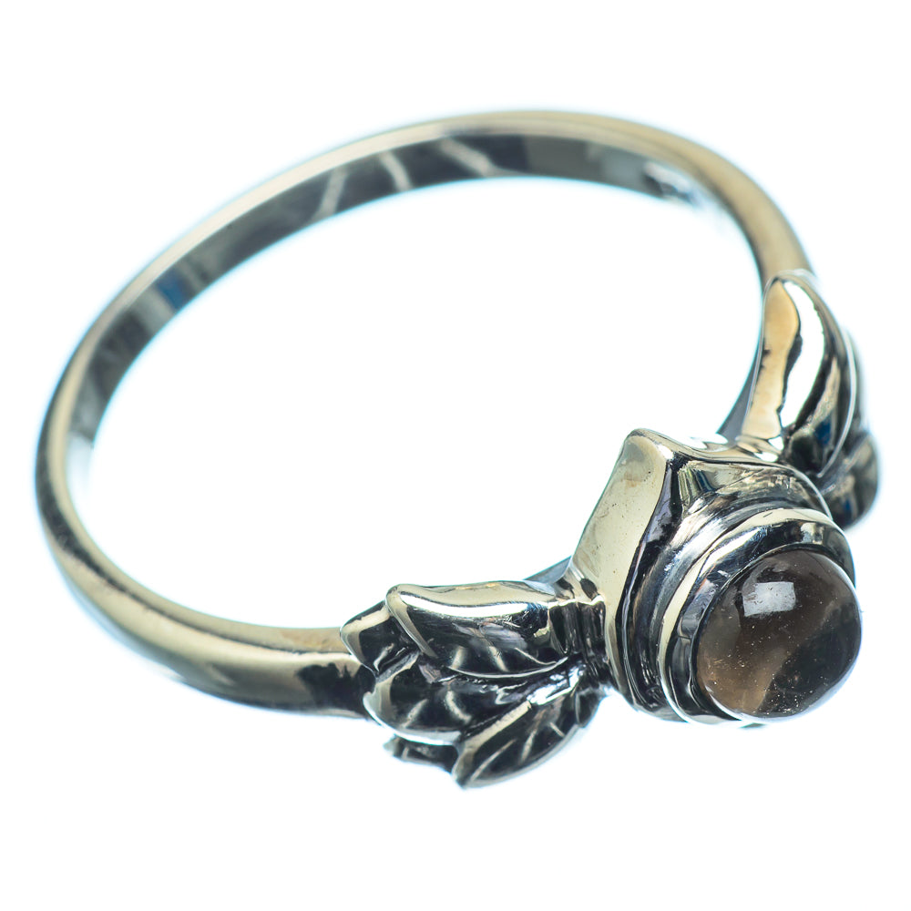 Smoky Quartz Rings handcrafted by Anasilvercos - RING21791
