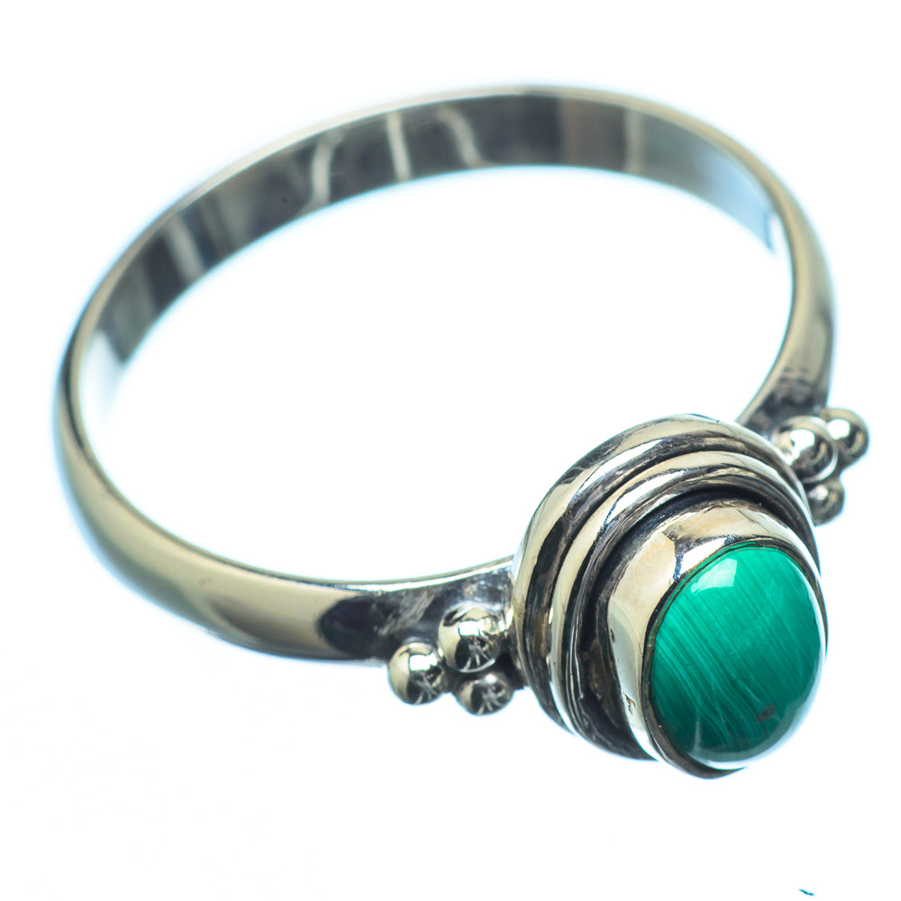 Arizona Turquoise Rings handcrafted by Anasilvercos - RING21889