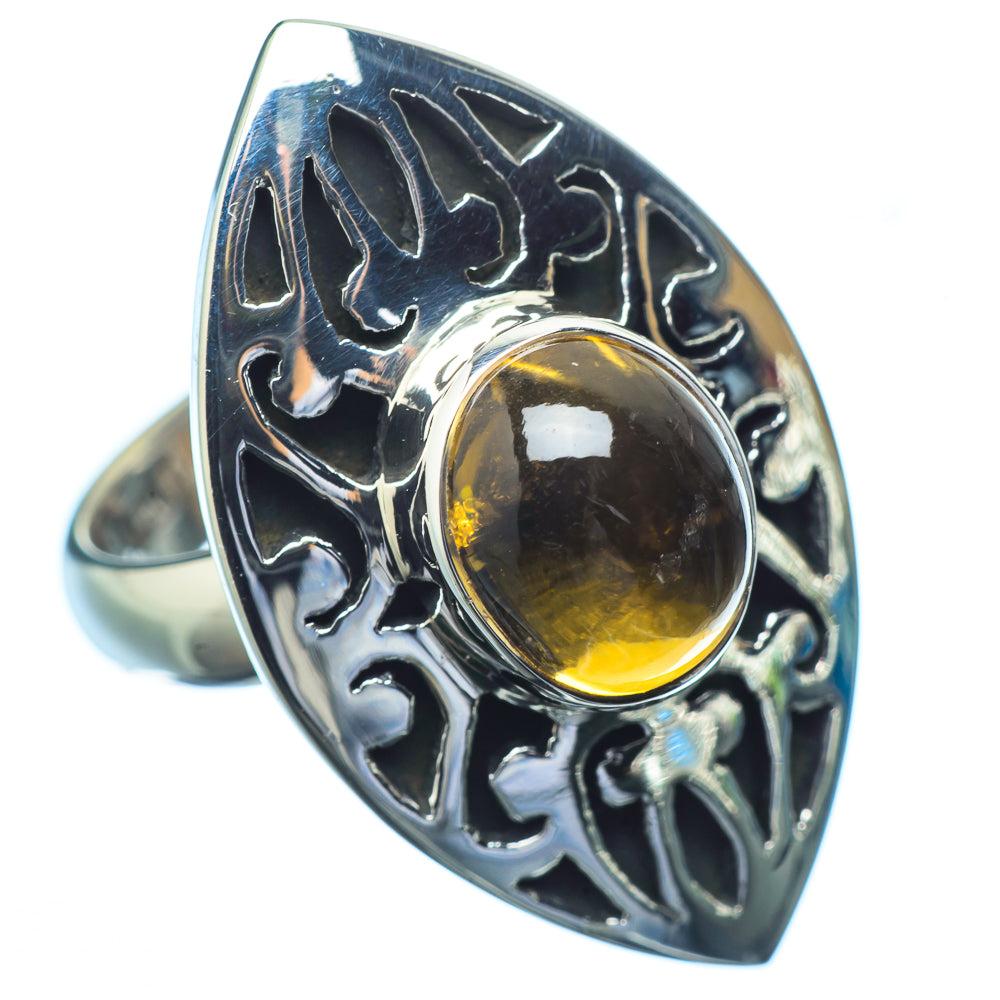 Citrine Rings handcrafted by Anasilvercos - RING21978
