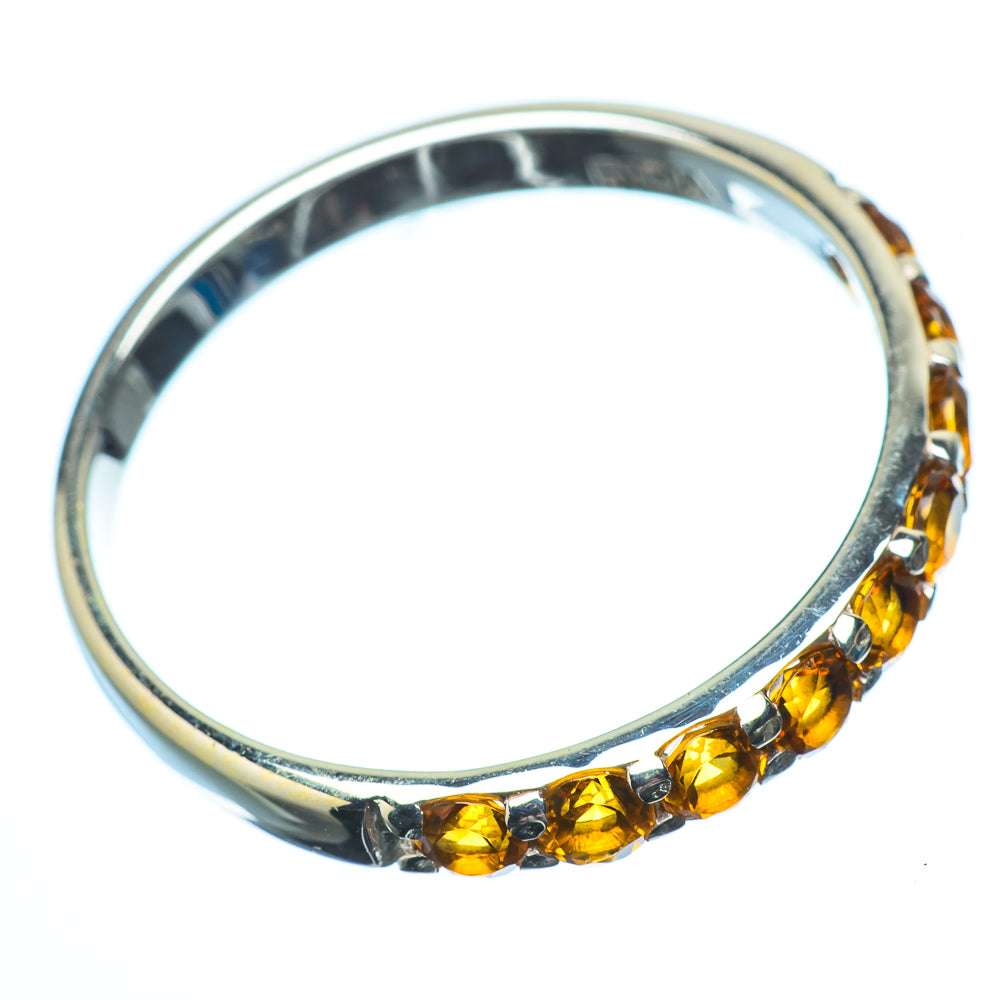 Citrine Rings handcrafted by Anasilvercos - RING22017