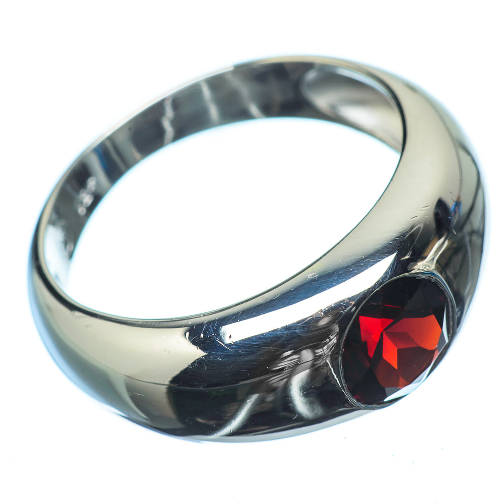 Garnet Rings handcrafted by Anasilvercos - RING22021