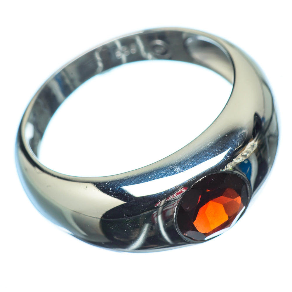 Garnet Rings handcrafted by Anasilvercos - RING22048