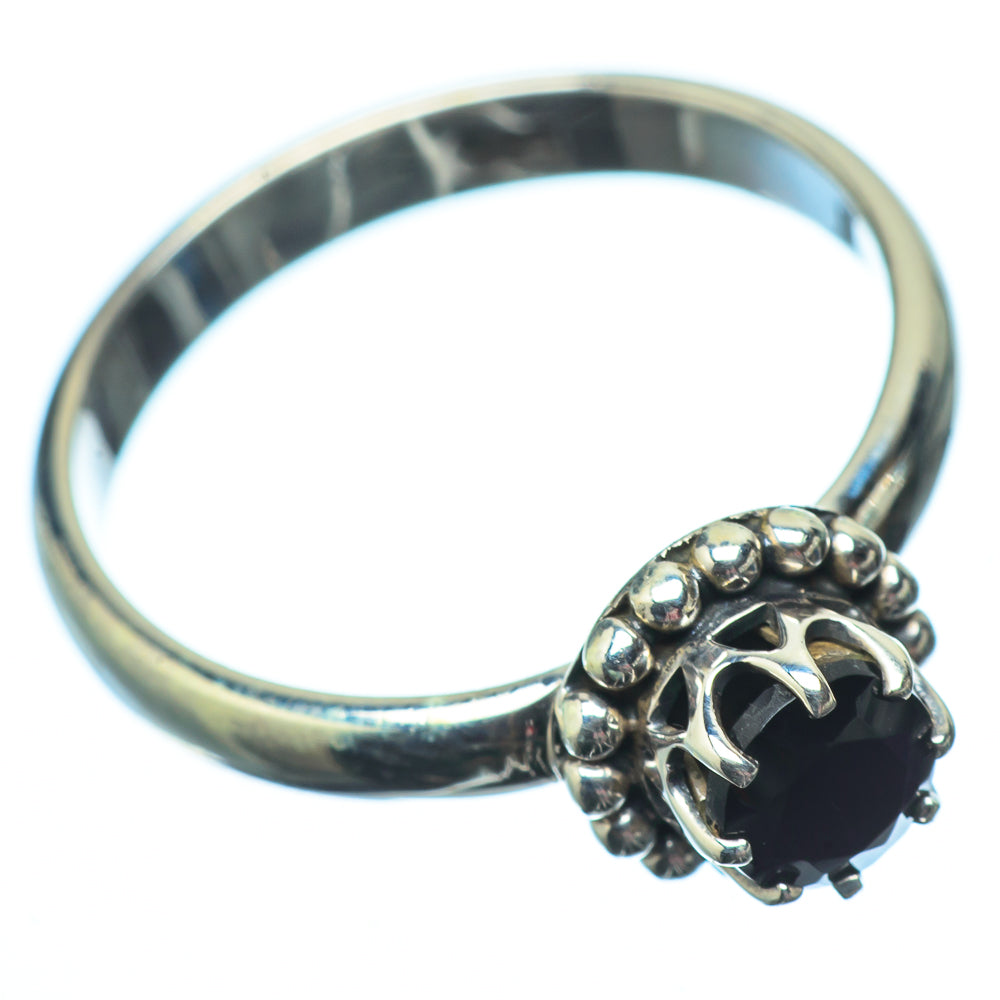 Black Onyx Rings handcrafted by Anasilvercos - RING22221
