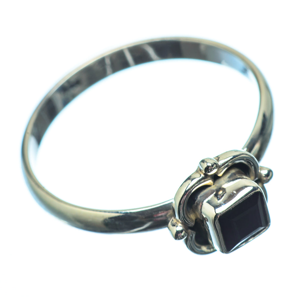 Black Onyx Rings handcrafted by Anasilvercos - RING22242