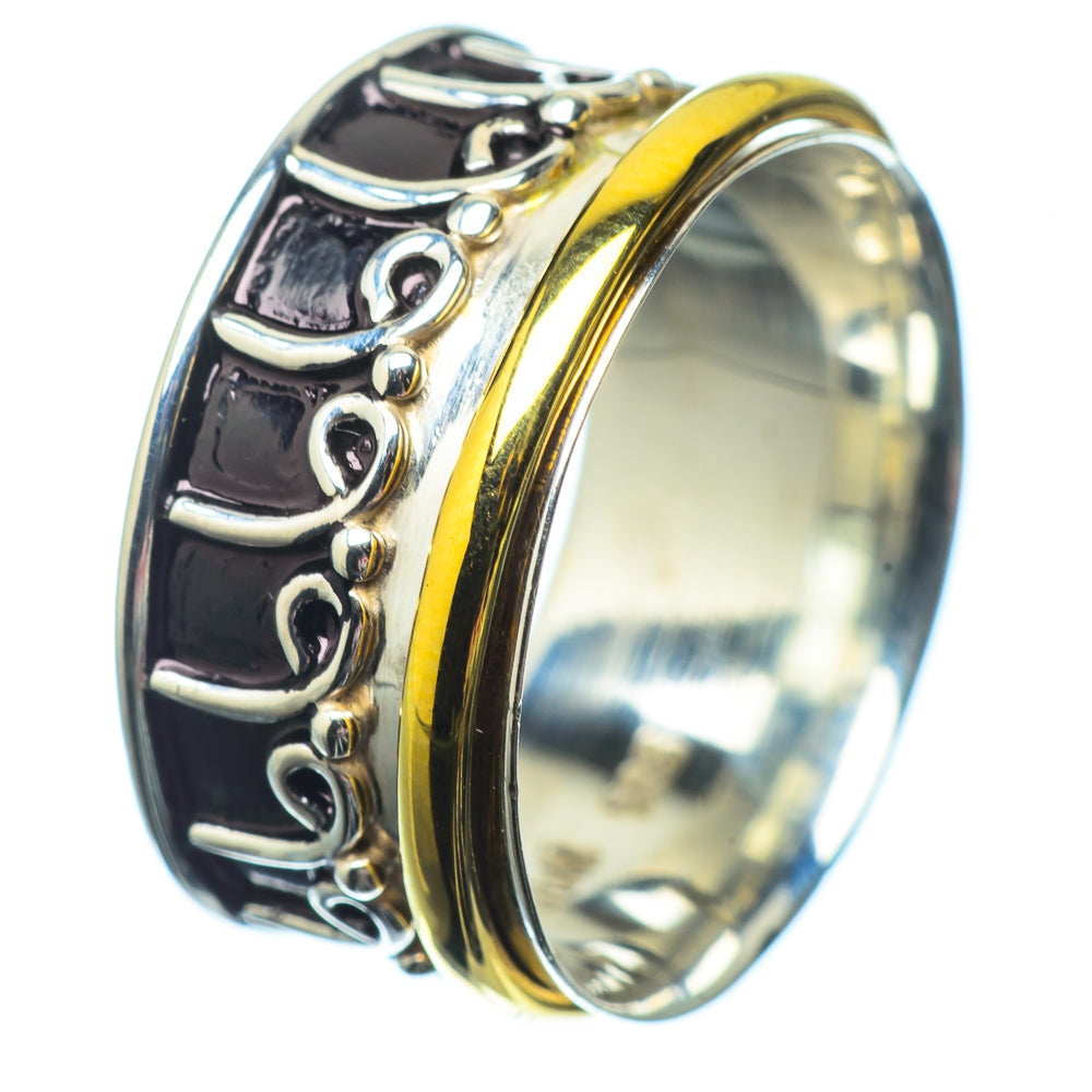 Meditation Spinner Rings handcrafted by Anasilvercos - RING22256