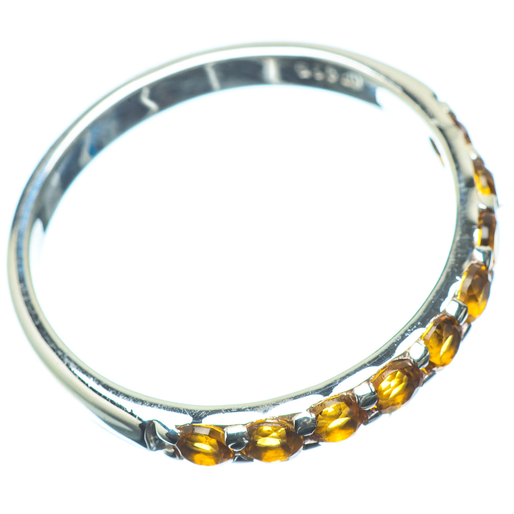 Citrine Rings handcrafted by Anasilvercos - RING22454