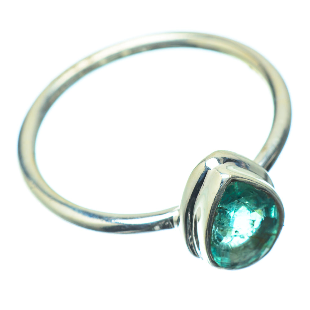 Zambian Emerald Rings handcrafted by Anasilvercos - RING22581