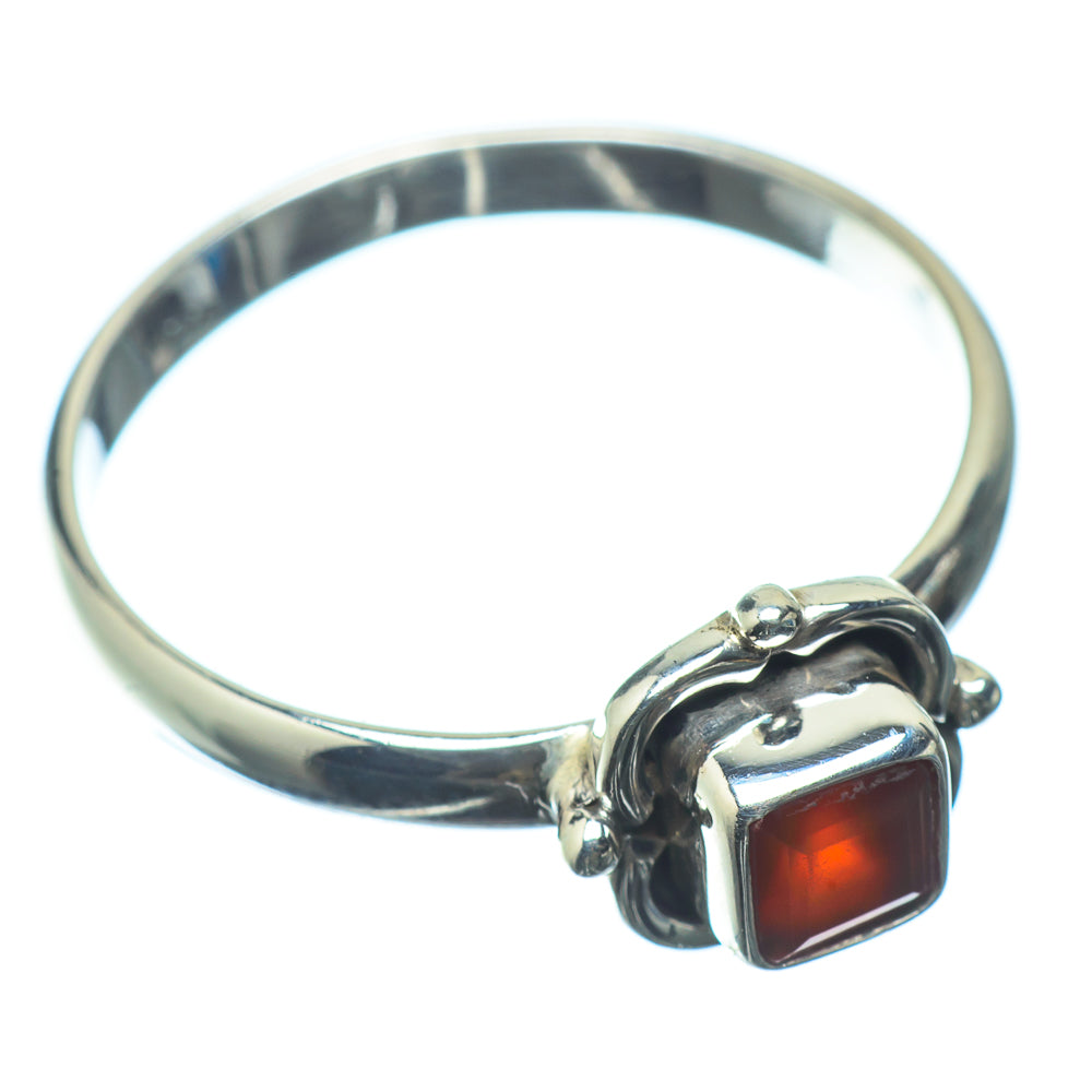 Red Onyx Rings handcrafted by Anasilvercos - RING22584