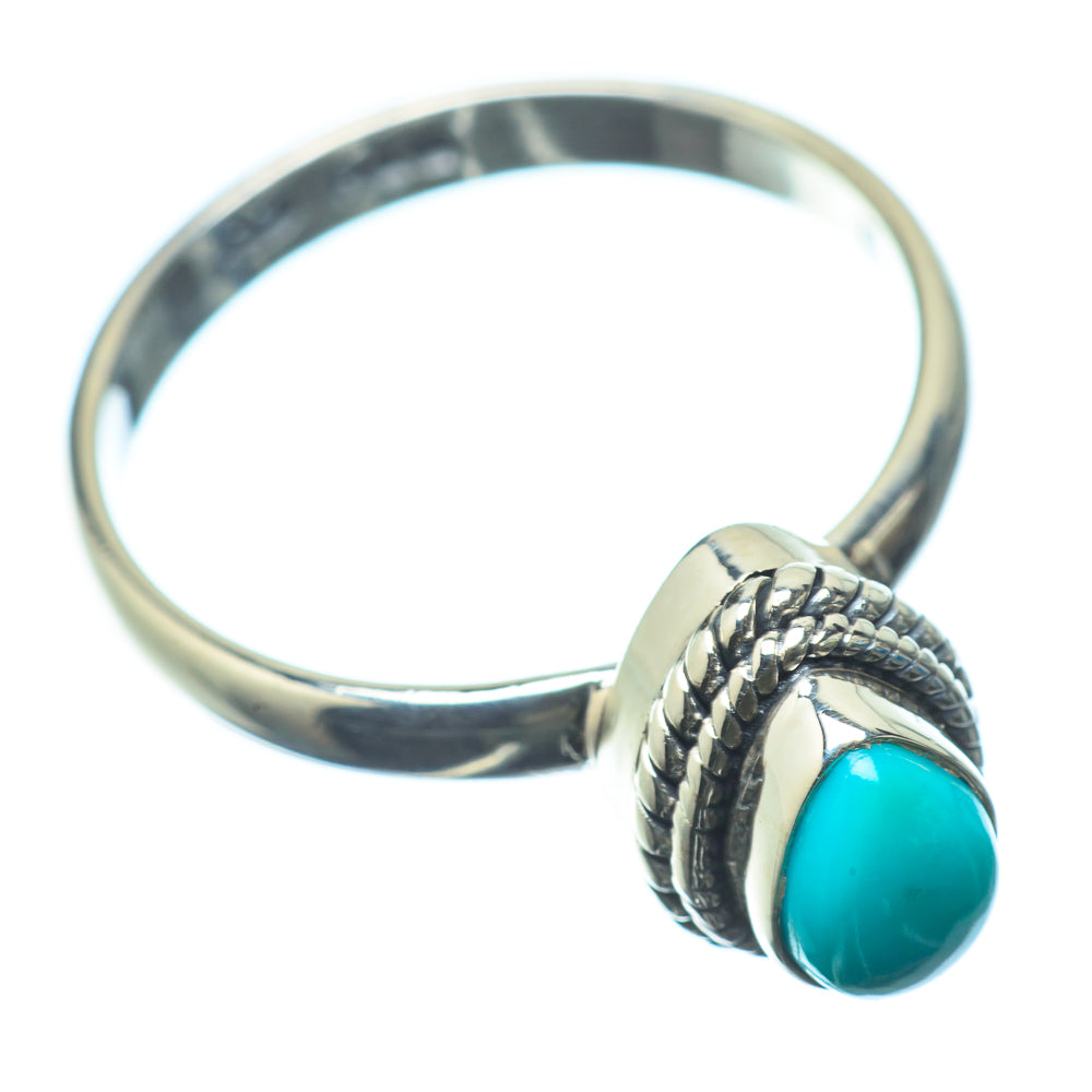 Arizona Turquoise Rings handcrafted by Anasilvercos - RING22627