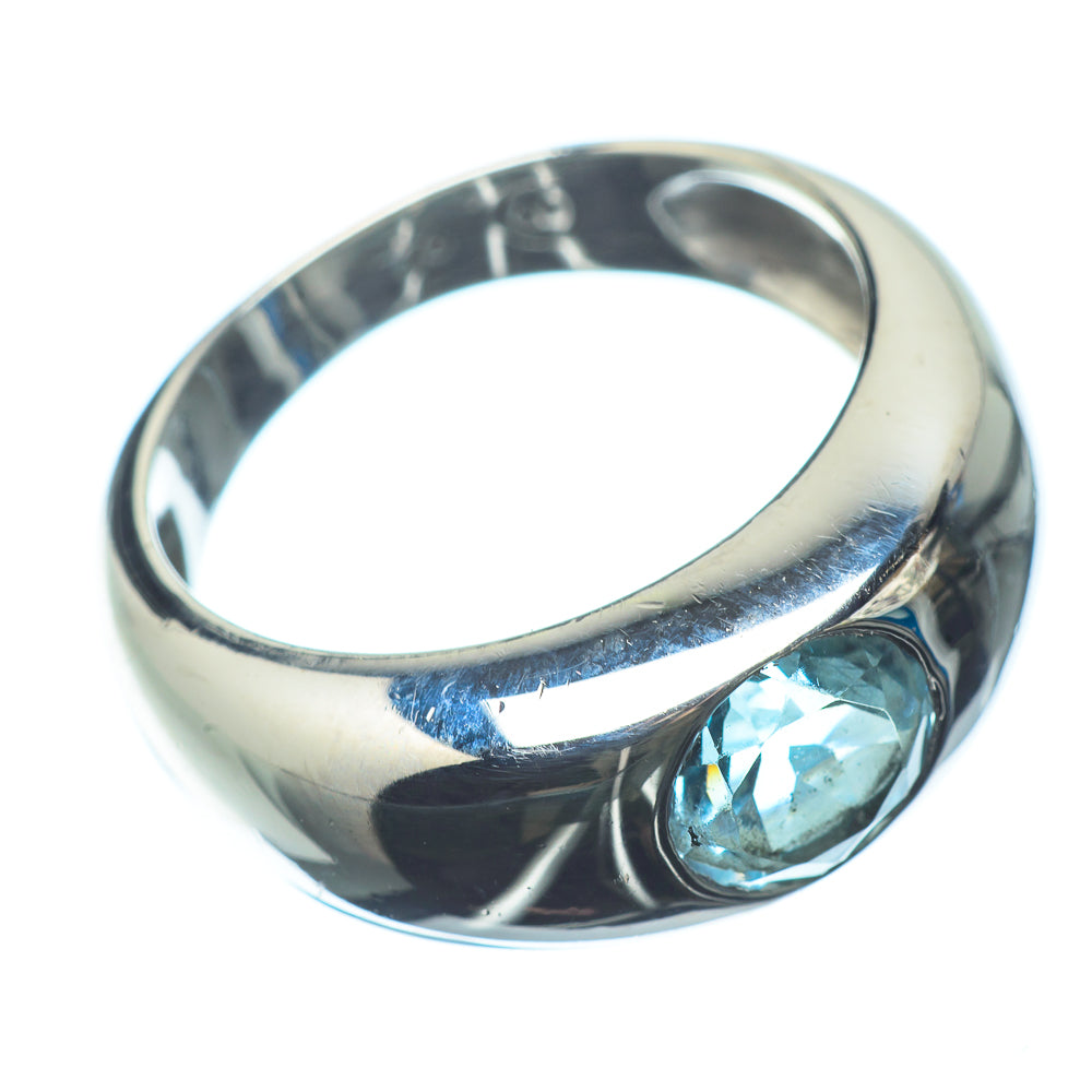 Blue Topaz Rings handcrafted by Anasilvercos - RING22630