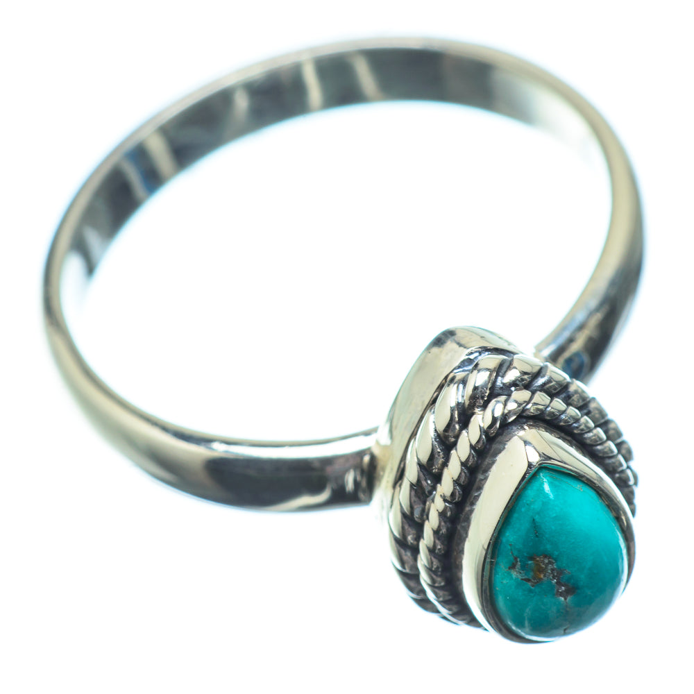 Tibetan Turquoise Rings handcrafted by Anasilvercos - RING22813