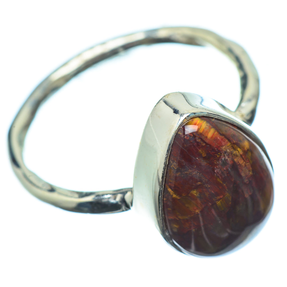 Golden Pietersite Rings handcrafted by Anasilvercos - RING22849