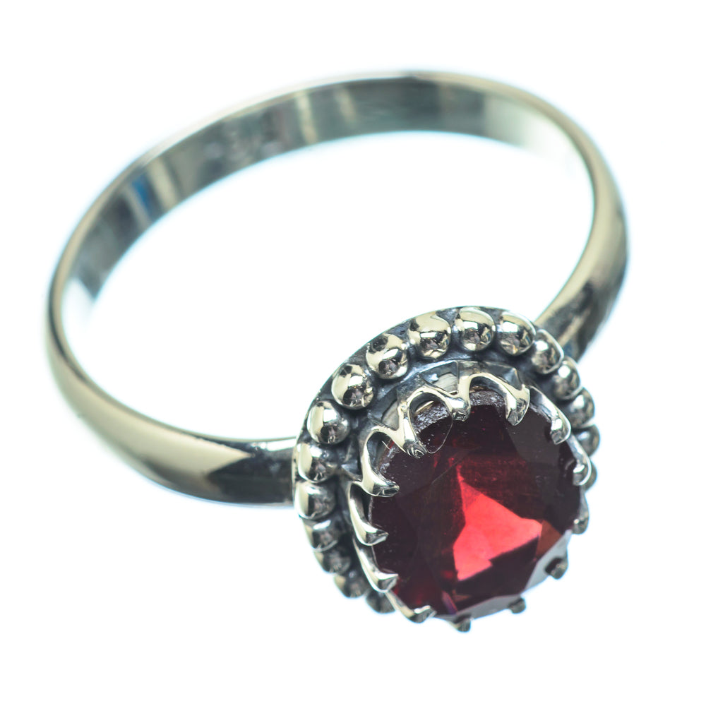 Garnet Rings handcrafted by Anasilvercos - RING22907