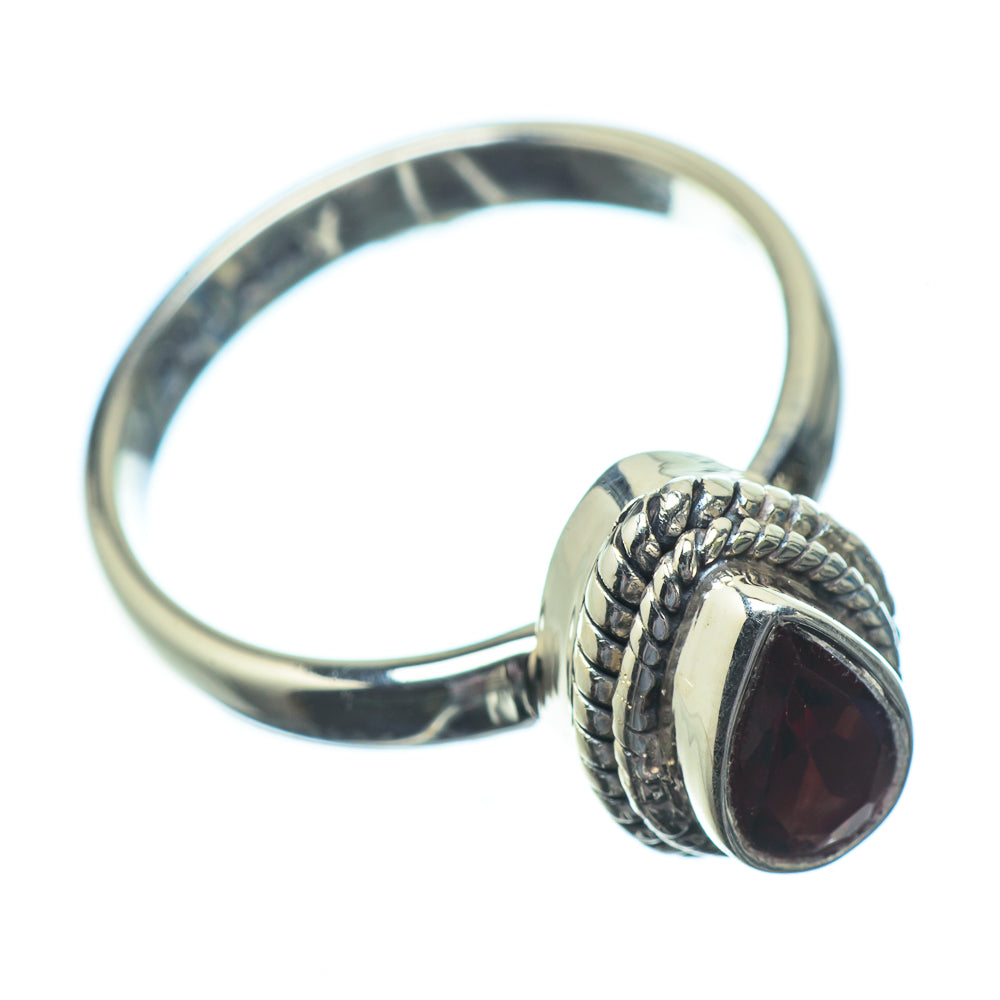 Garnet Rings handcrafted by Anasilvercos - RING22961