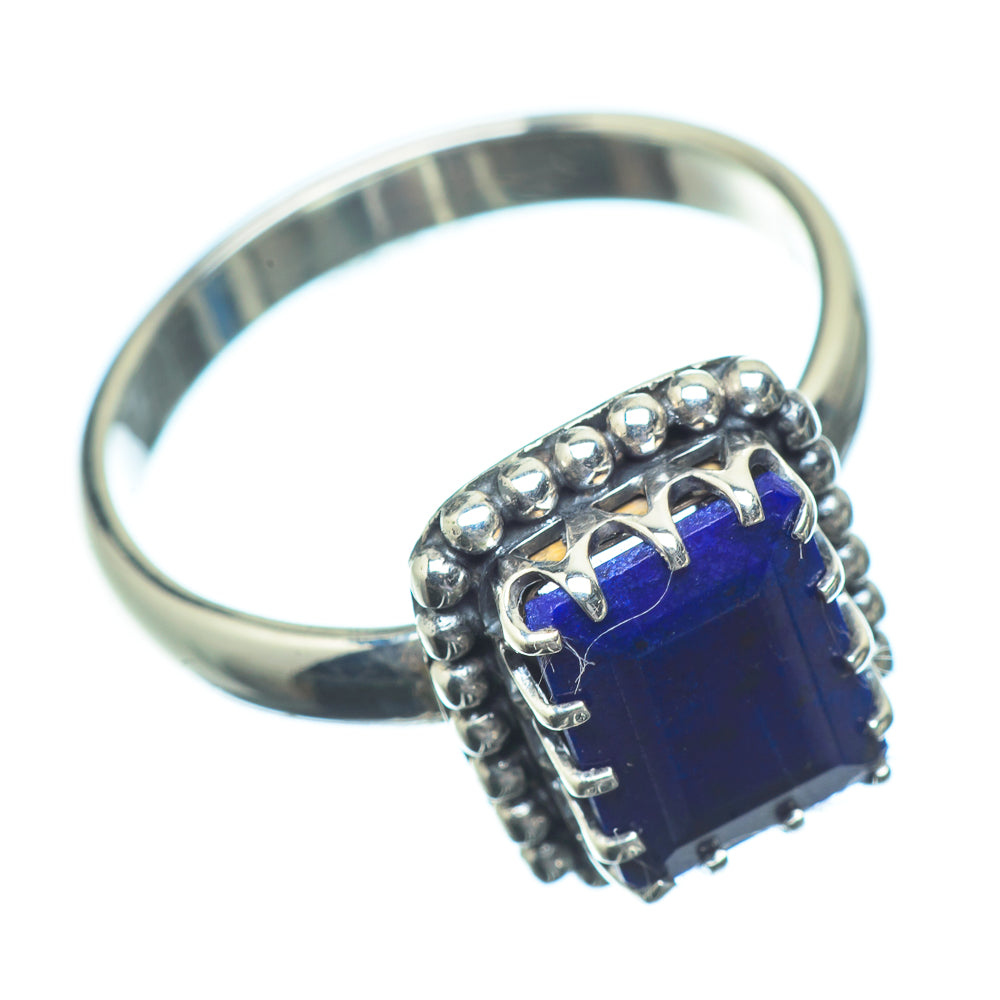 Lapis Lazuli Rings handcrafted by Anasilvercos - RING23070