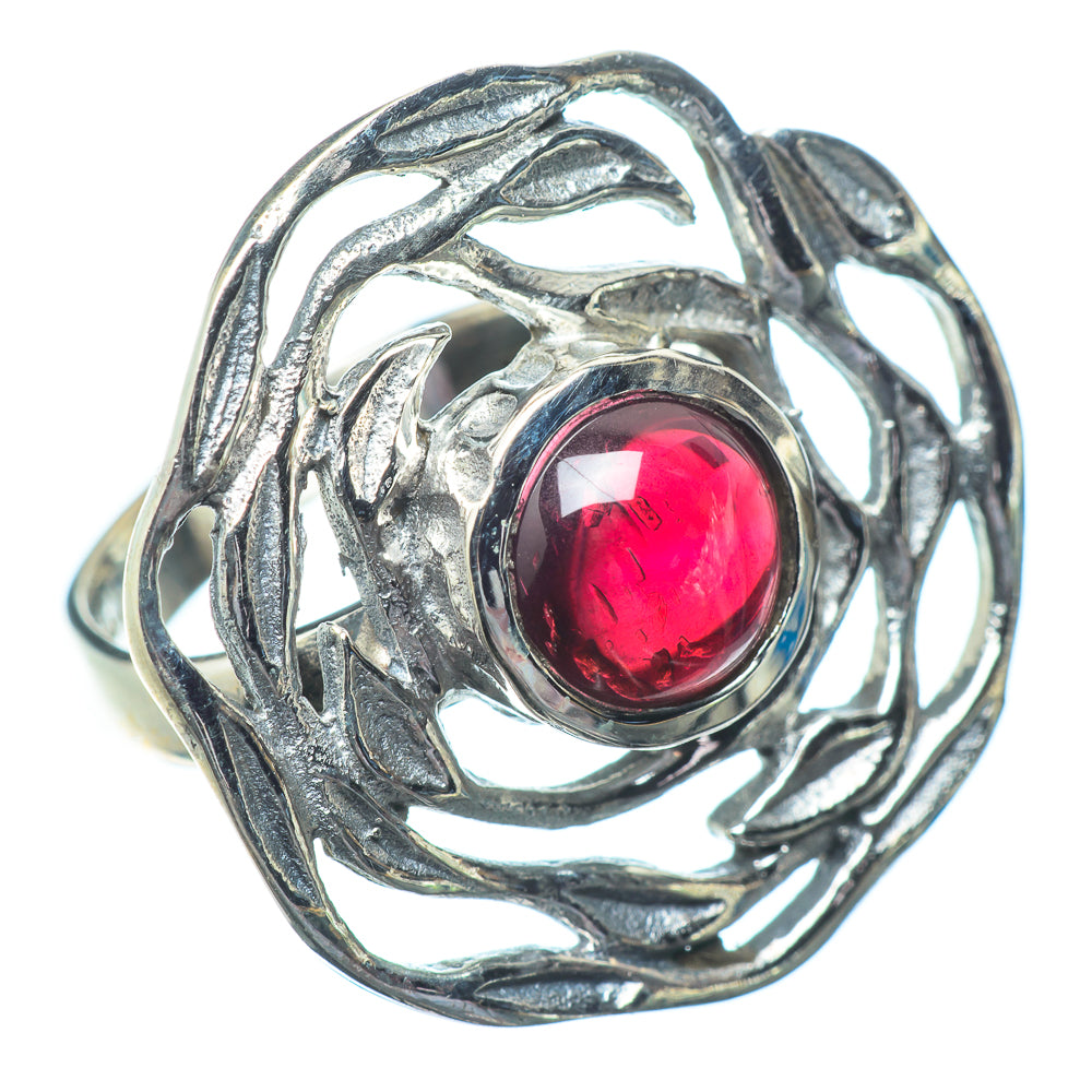 Garnet Rings handcrafted by Anasilvercos - RING23137