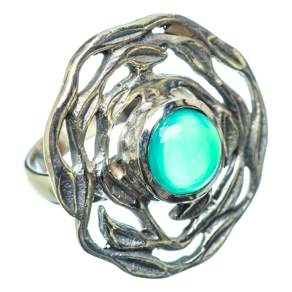 Green Onyx Rings handcrafted by Anasilvercos - RING23167