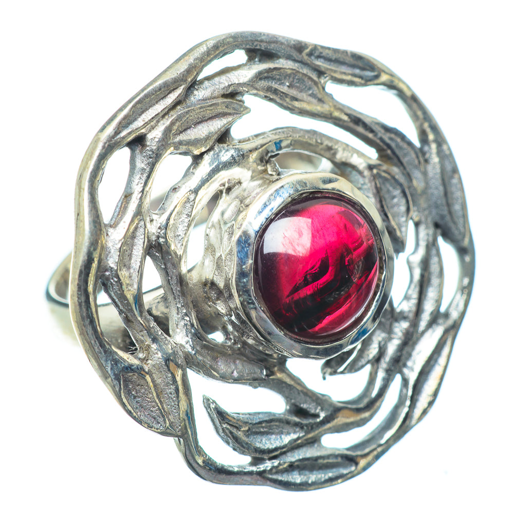 Garnet Rings handcrafted by Anasilvercos - RING23172
