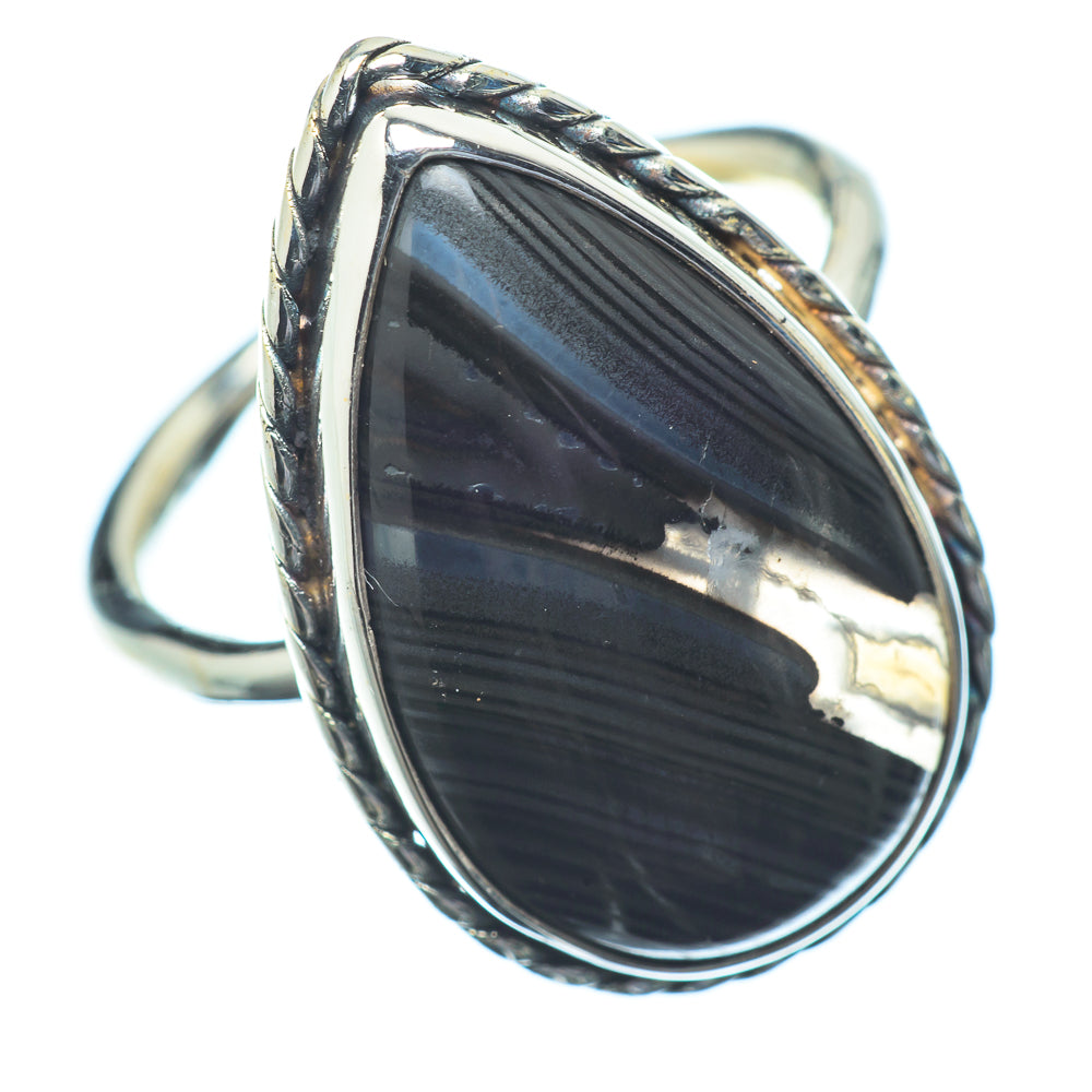 Psilomelane Rings handcrafted by Anasilvercos - RING23174