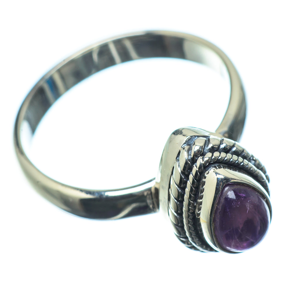 Amethyst Rings handcrafted by Anasilvercos - RING23189