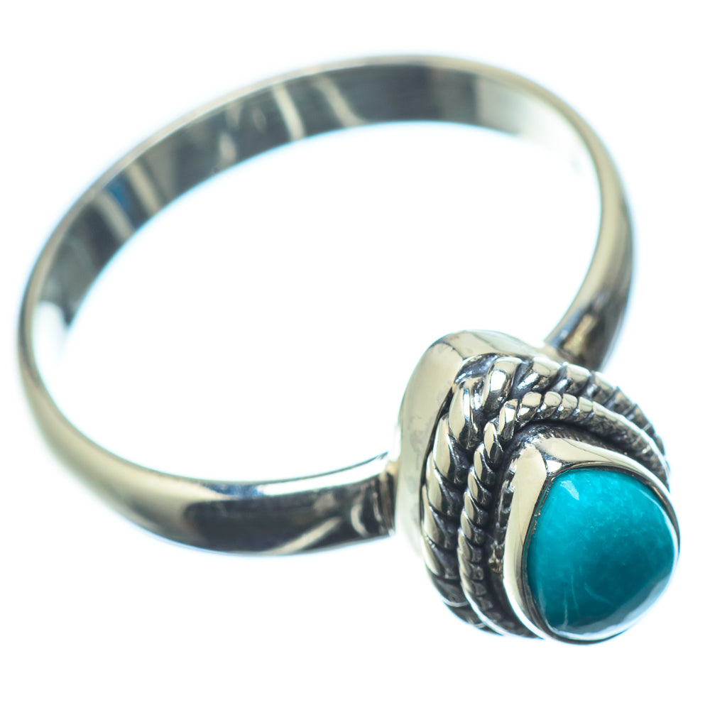 Tibetan Turquoise Rings handcrafted by Anasilvercos - RING23249