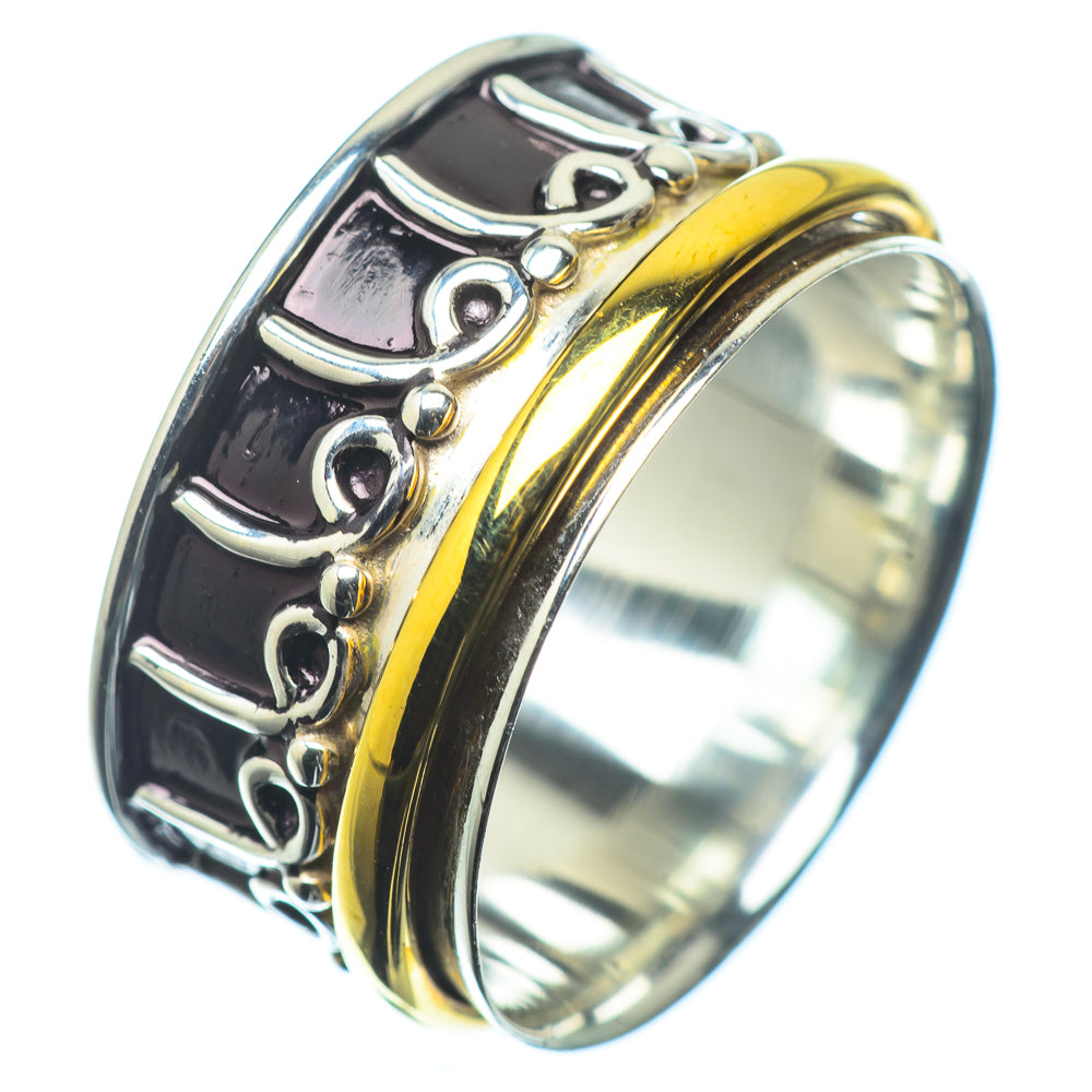 Meditation Spinner Rings handcrafted by Anasilvercos - RING23292
