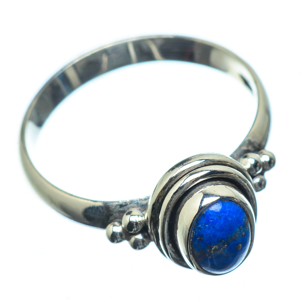 Lapis Lazuli Rings handcrafted by Anasilvercos - RING23485