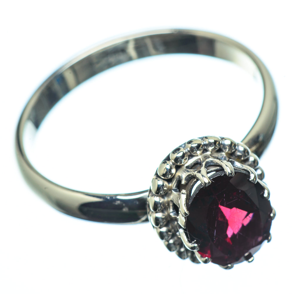 Garnet Rings handcrafted by Anasilvercos - RING23500