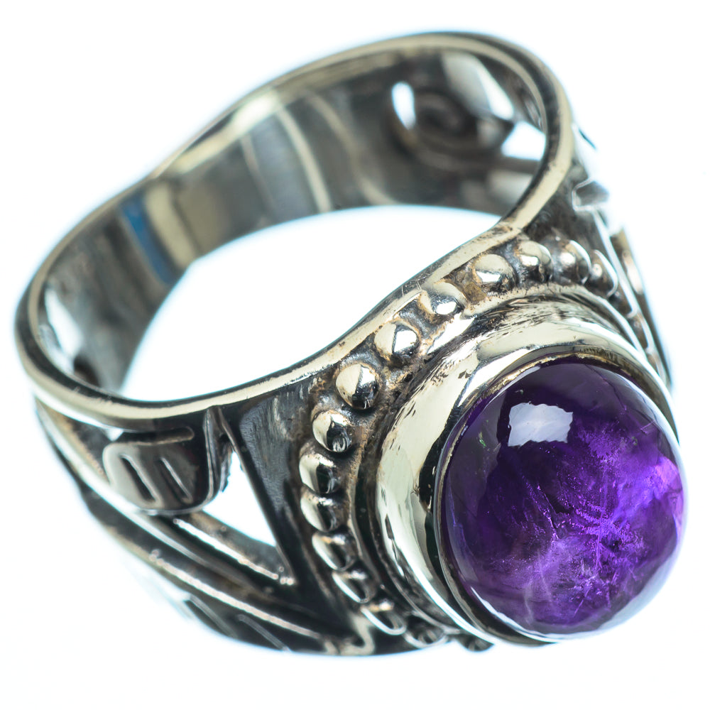 Amethyst Rings handcrafted by Anasilvercos - RING23502