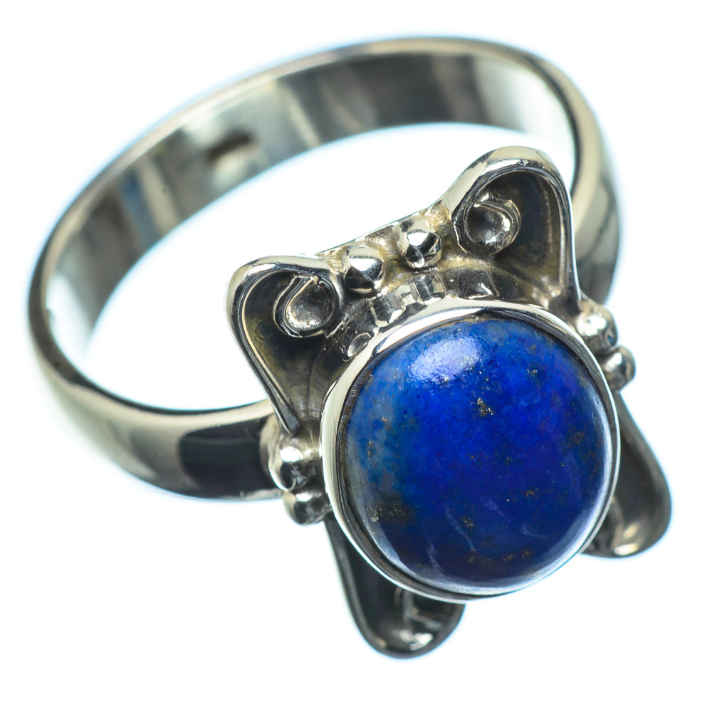 Lapis Lazuli Rings handcrafted by Anasilvercos - RING23513