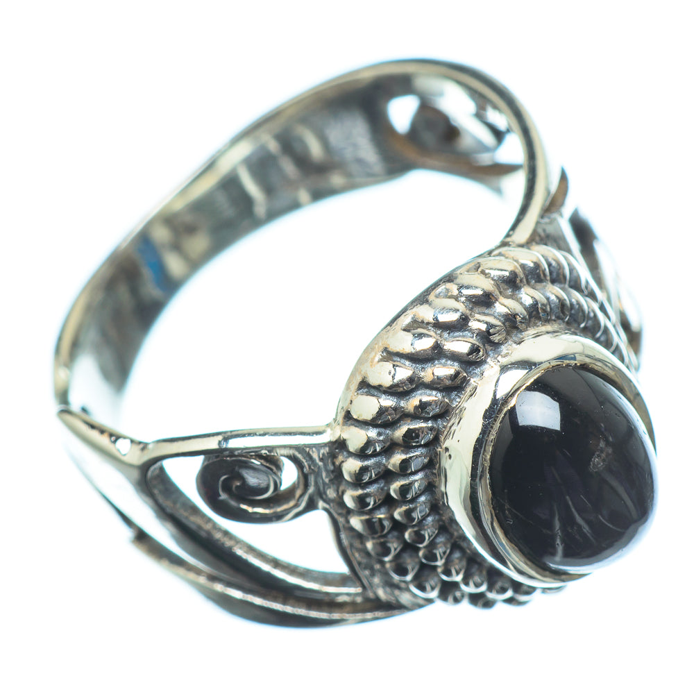 Black Onyx Rings handcrafted by Anasilvercos - RING23580