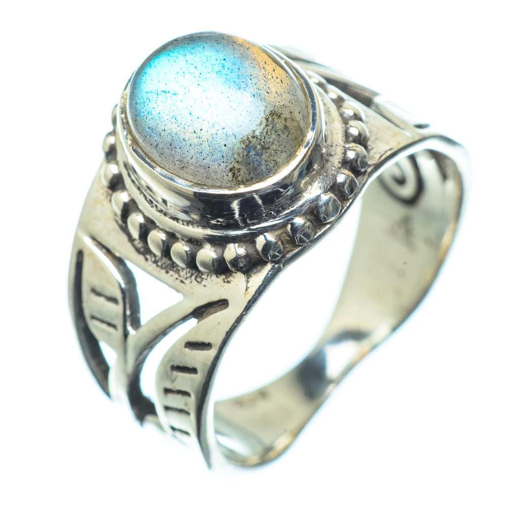 Labradorite Rings handcrafted by Anasilvercos - RING23586