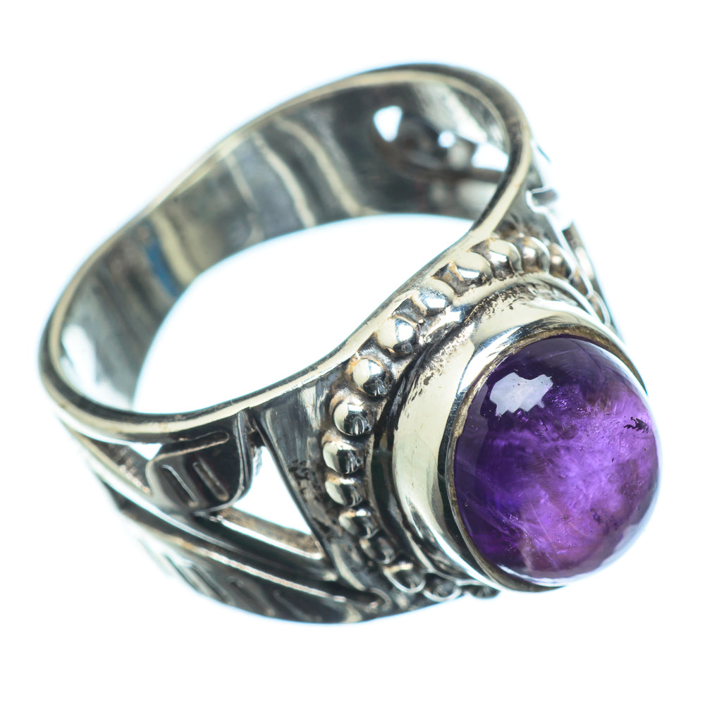 Amethyst Rings handcrafted by Anasilvercos - RING23598
