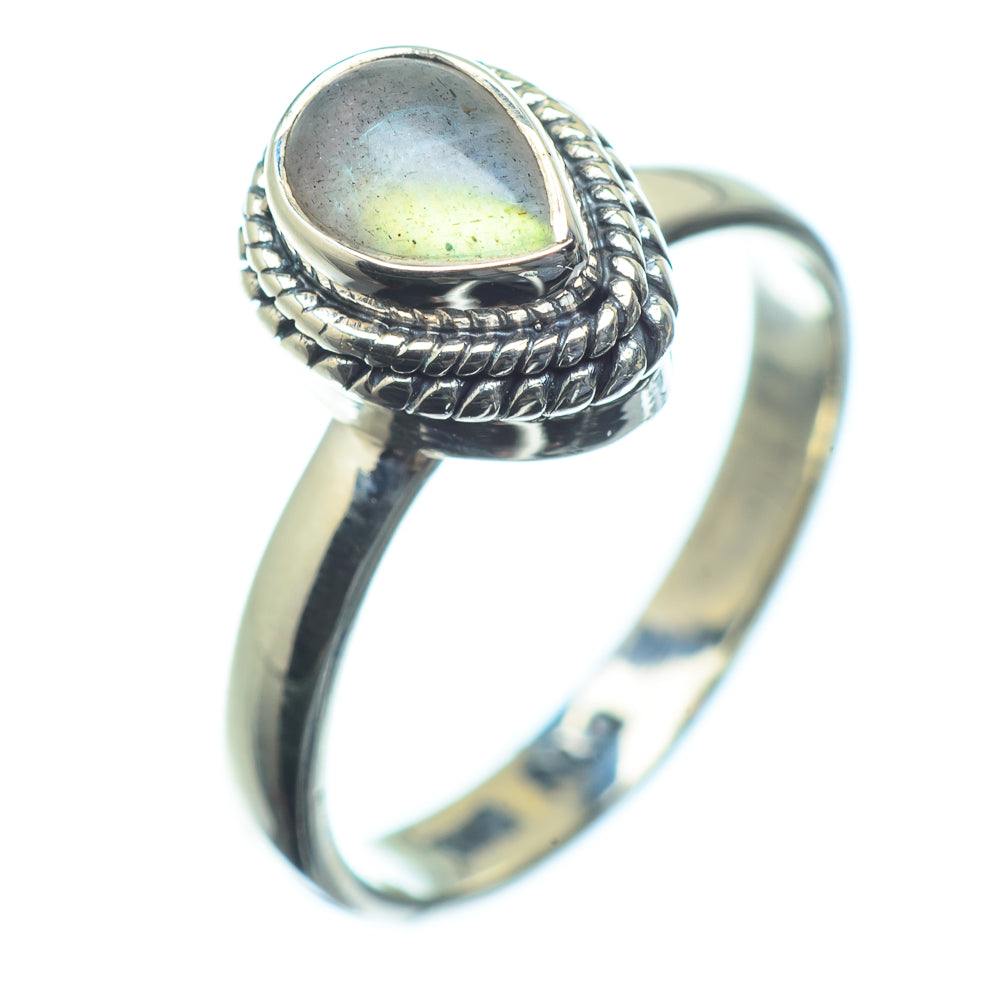 Labradorite Rings handcrafted by Anasilvercos - RING23611