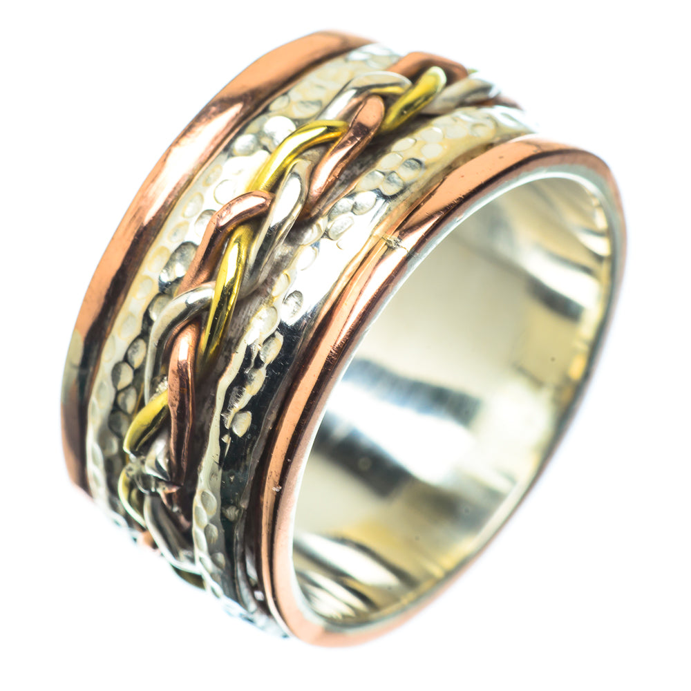 Meditation Spinner Rings handcrafted by Anasilvercos - RING23619