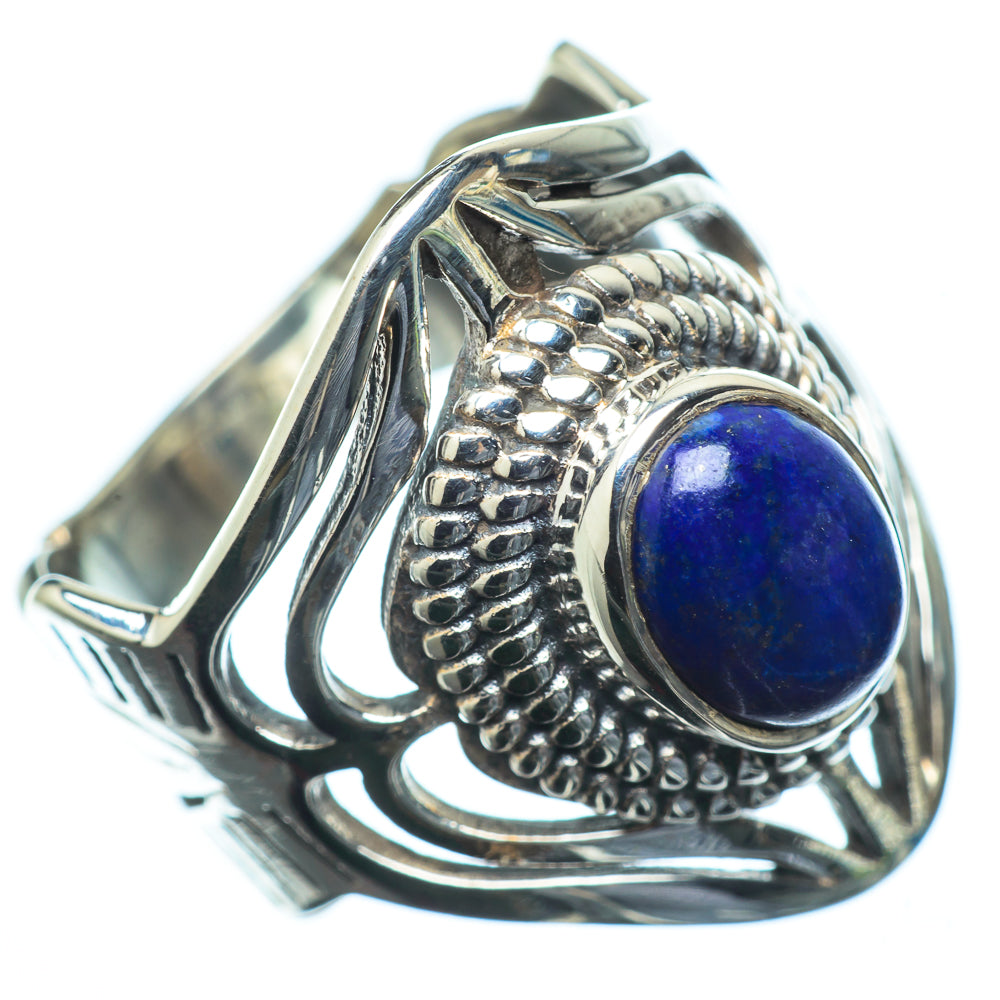 Lapis Lazuli Rings handcrafted by Anasilvercos - RING23627