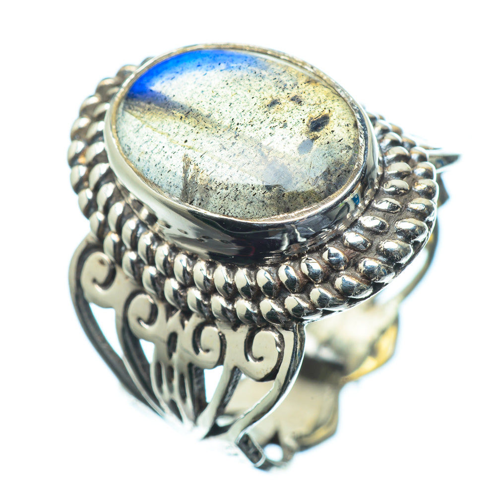 Labradorite Rings handcrafted by Anasilvercos - RING23723