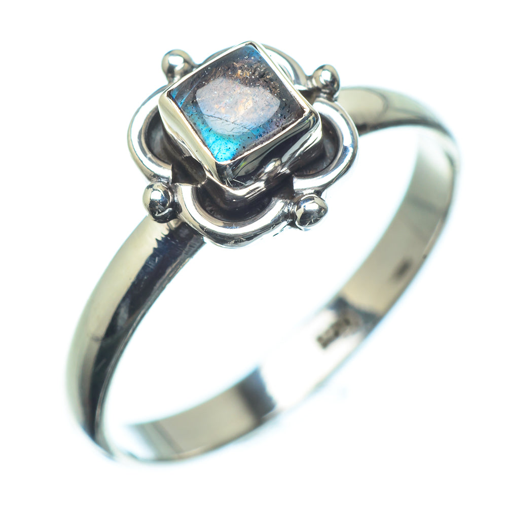 Labradorite Rings handcrafted by Anasilvercos - RING23726