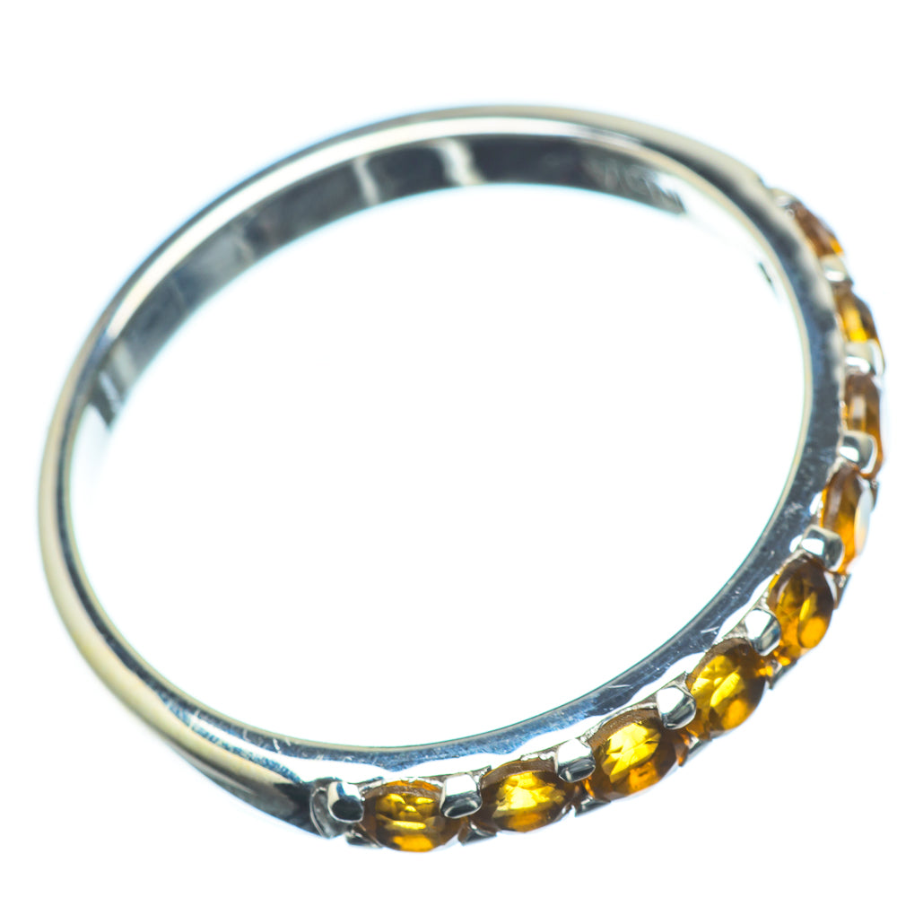 Mandarin Citrine Rings handcrafted by Anasilvercos - RING23730