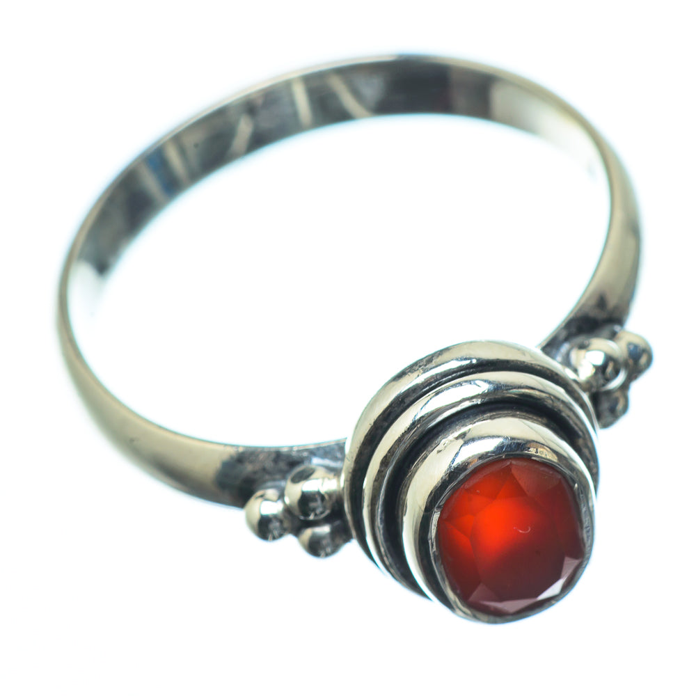 Red Onyx Rings handcrafted by Anasilvercos - RING23762