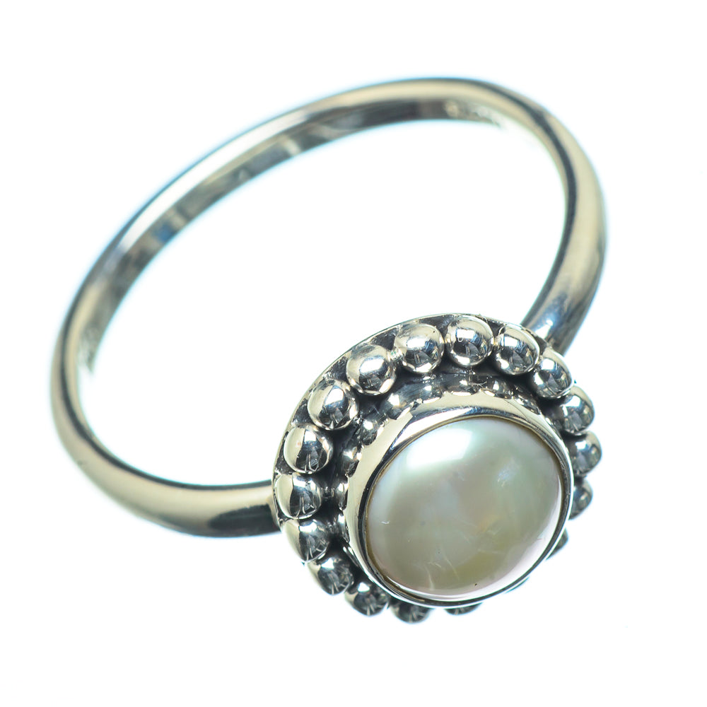 Cultured Pearl Rings handcrafted by Anasilvercos - RING23768