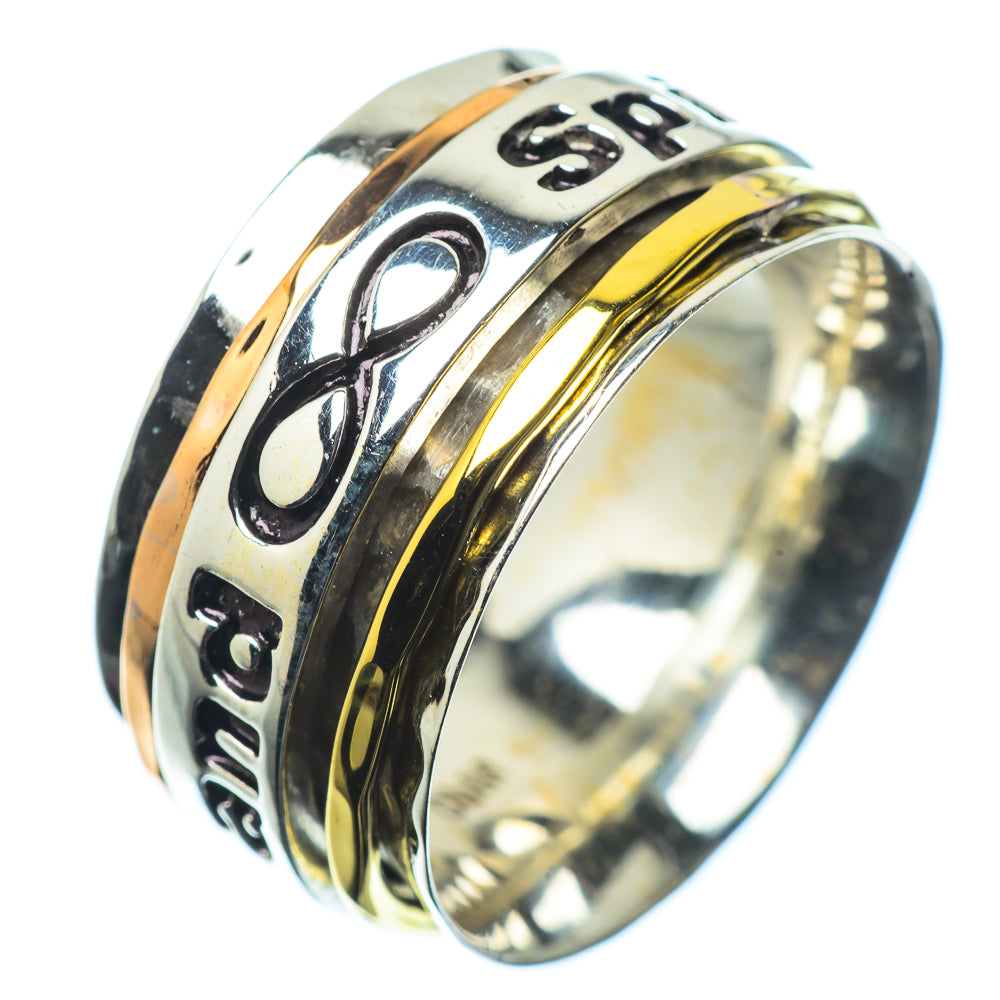 Meditation Spinner Rings handcrafted by Anasilvercos - RING23905