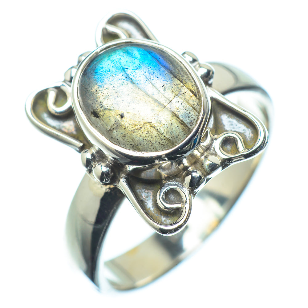 Labradorite Rings handcrafted by Anasilvercos - RING23938