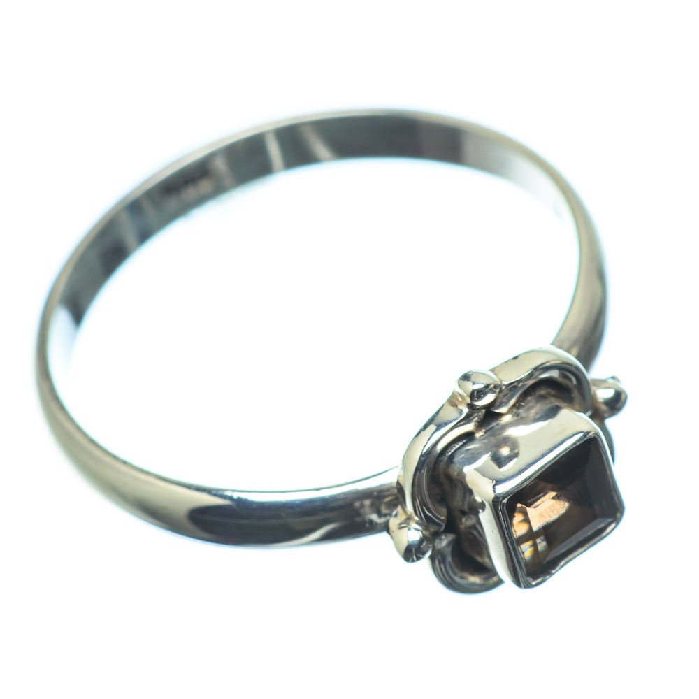 Smoky Quartz Rings handcrafted by Anasilvercos - RING23969
