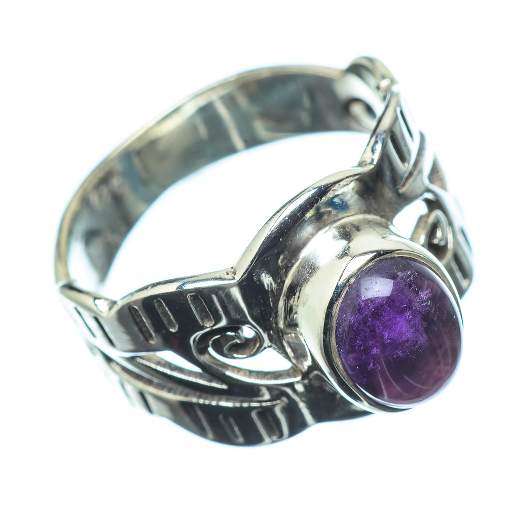 Amethyst Rings handcrafted by Anasilvercos - RING23976