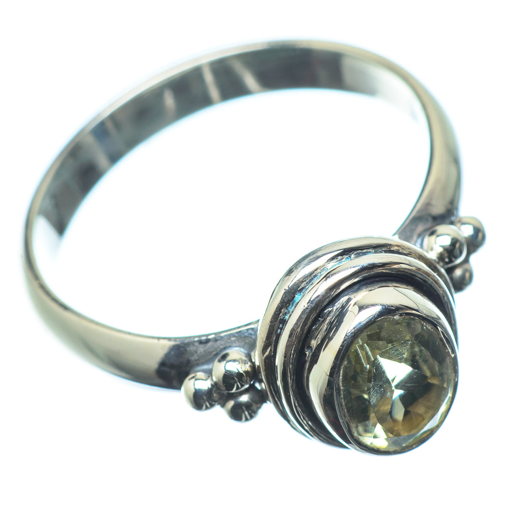 Lemon Quartz Rings handcrafted by Anasilvercos - RING23985 - Photo 2