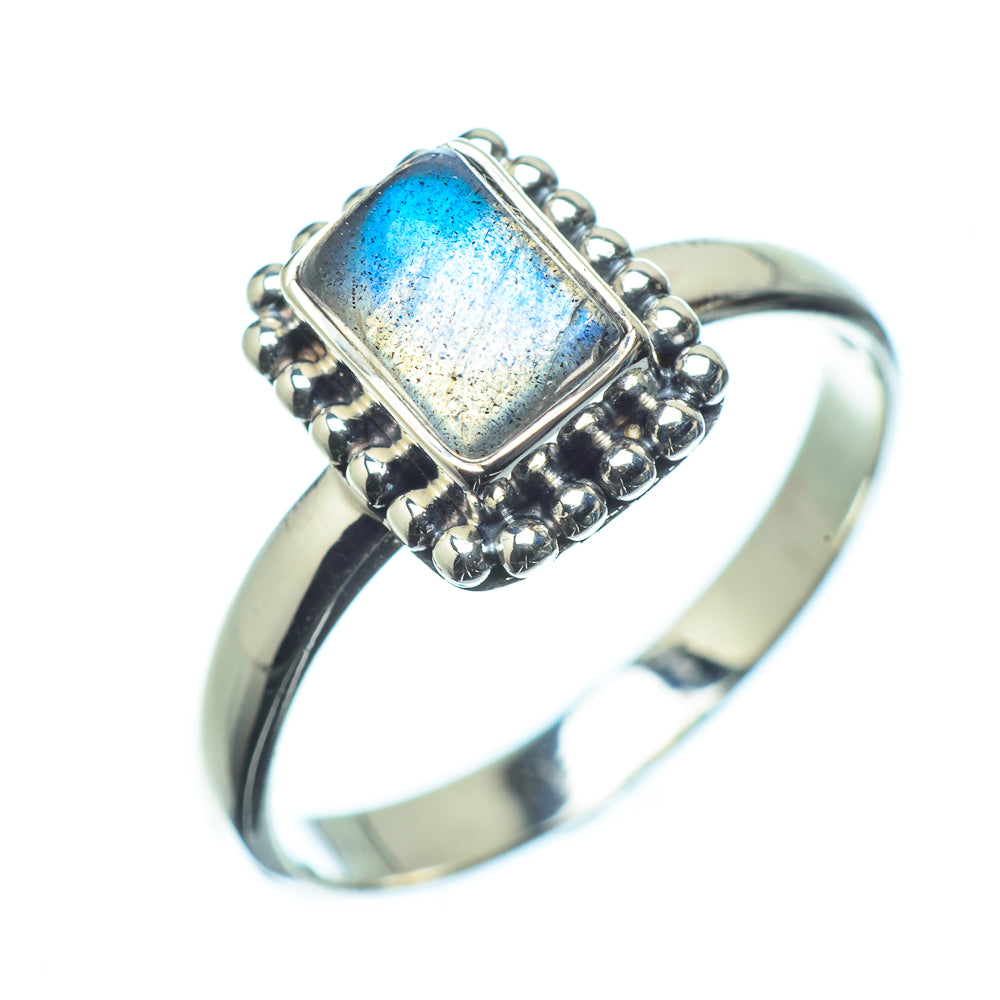 Labradorite Rings handcrafted by Anasilvercos - RING23991