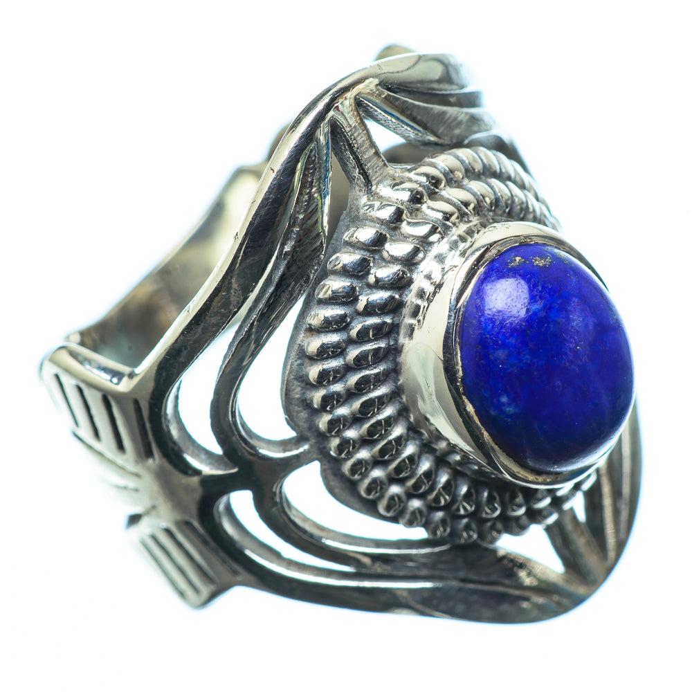 Lapis Lazuli Rings handcrafted by Anasilvercos - RING24015